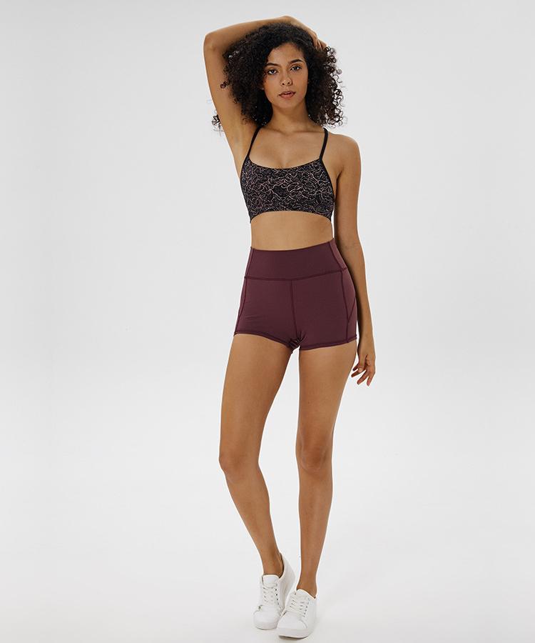 2020 hot shorts sexy sports shorts quick dry breathable slim high waist lift hip running Yoga Fitness shorts Leggings